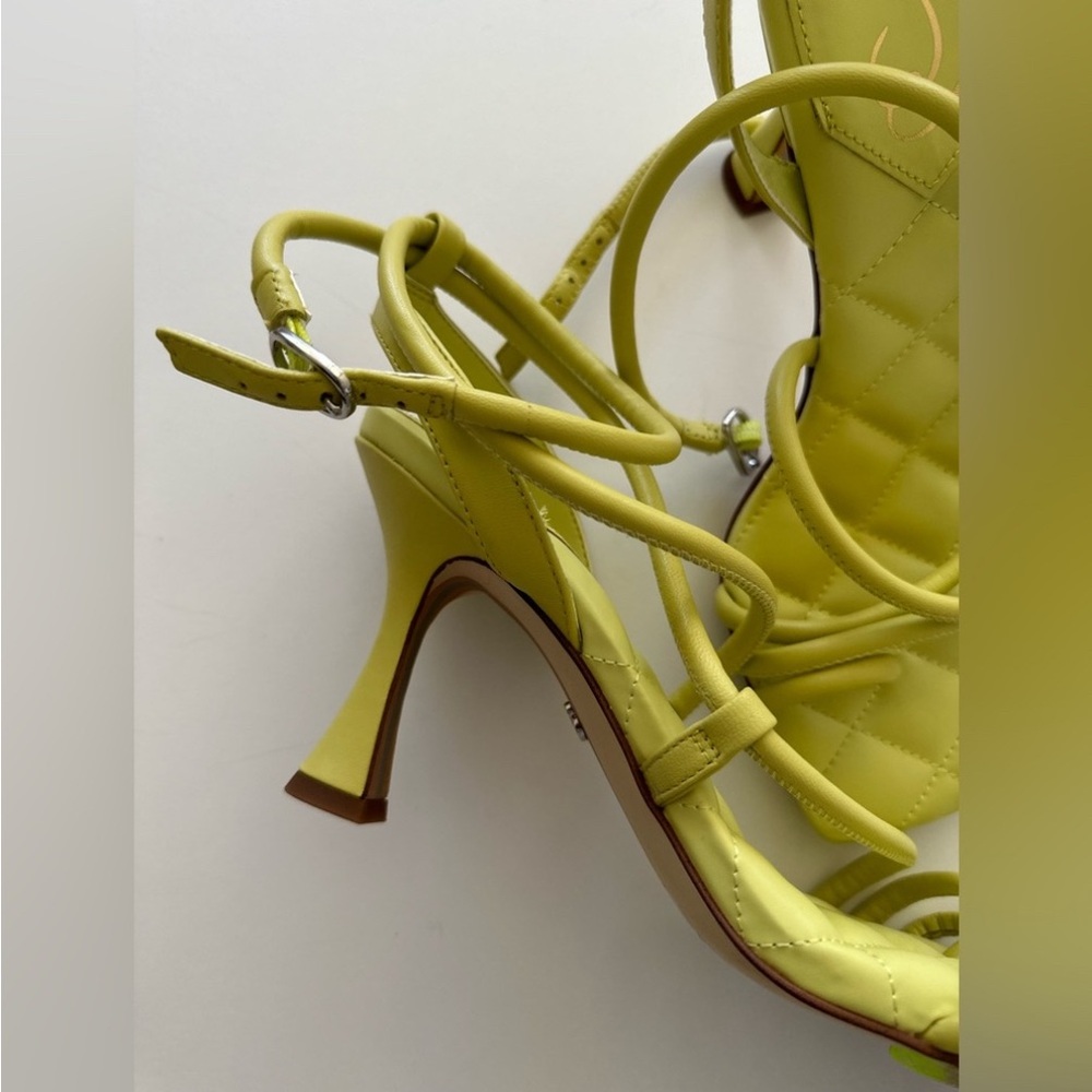 Sam Edelman Women's Heeled Sandal size 9 Kiwi NWT - Picture 6 of 10